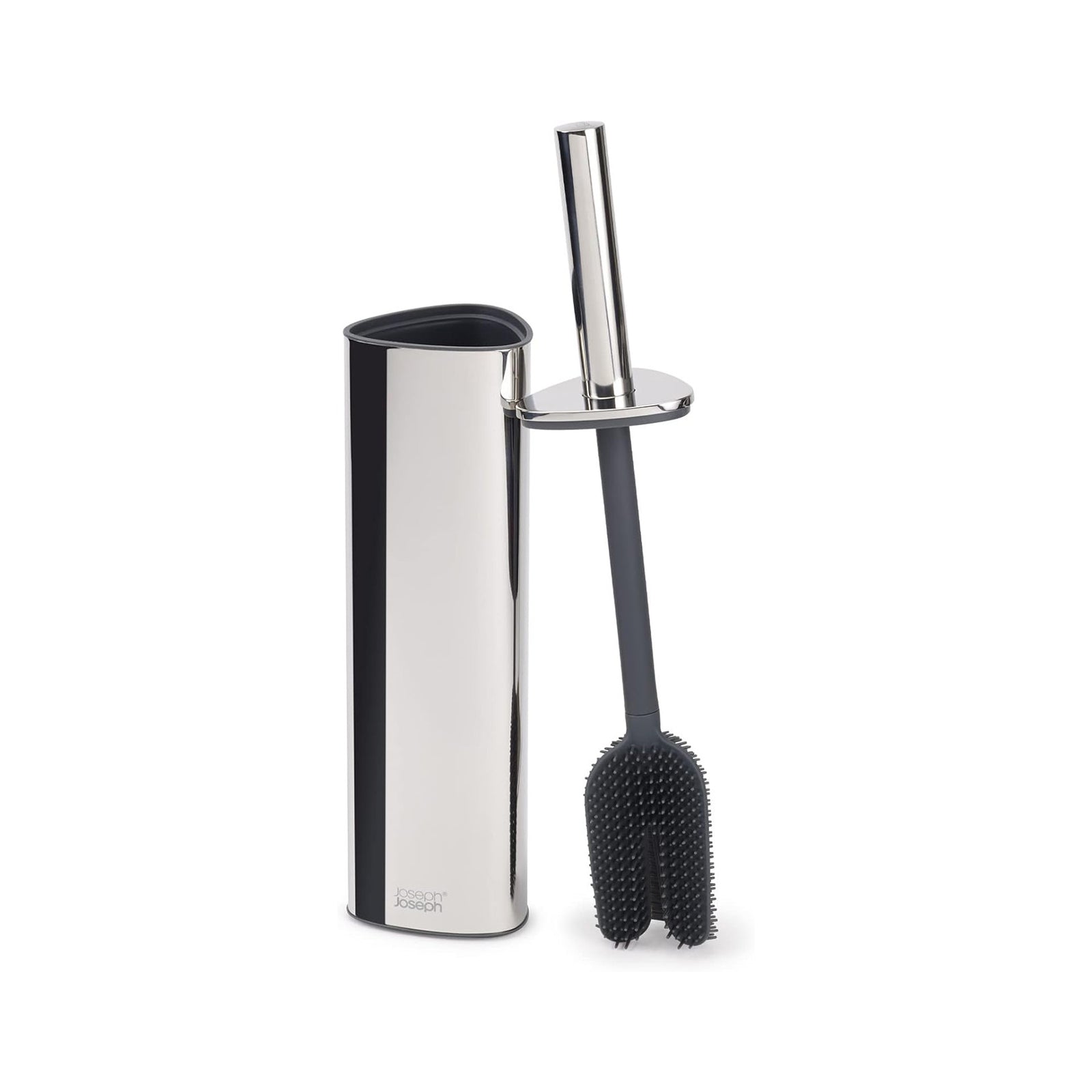 Joseph Joseph flex 360 Luxe Toilet Brush Steel