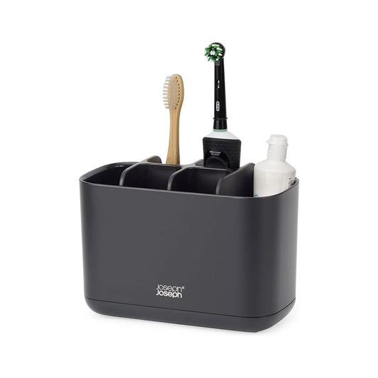 Joseph Joseph Easy Store Large Toothbrush Caddy Black JOSEPH