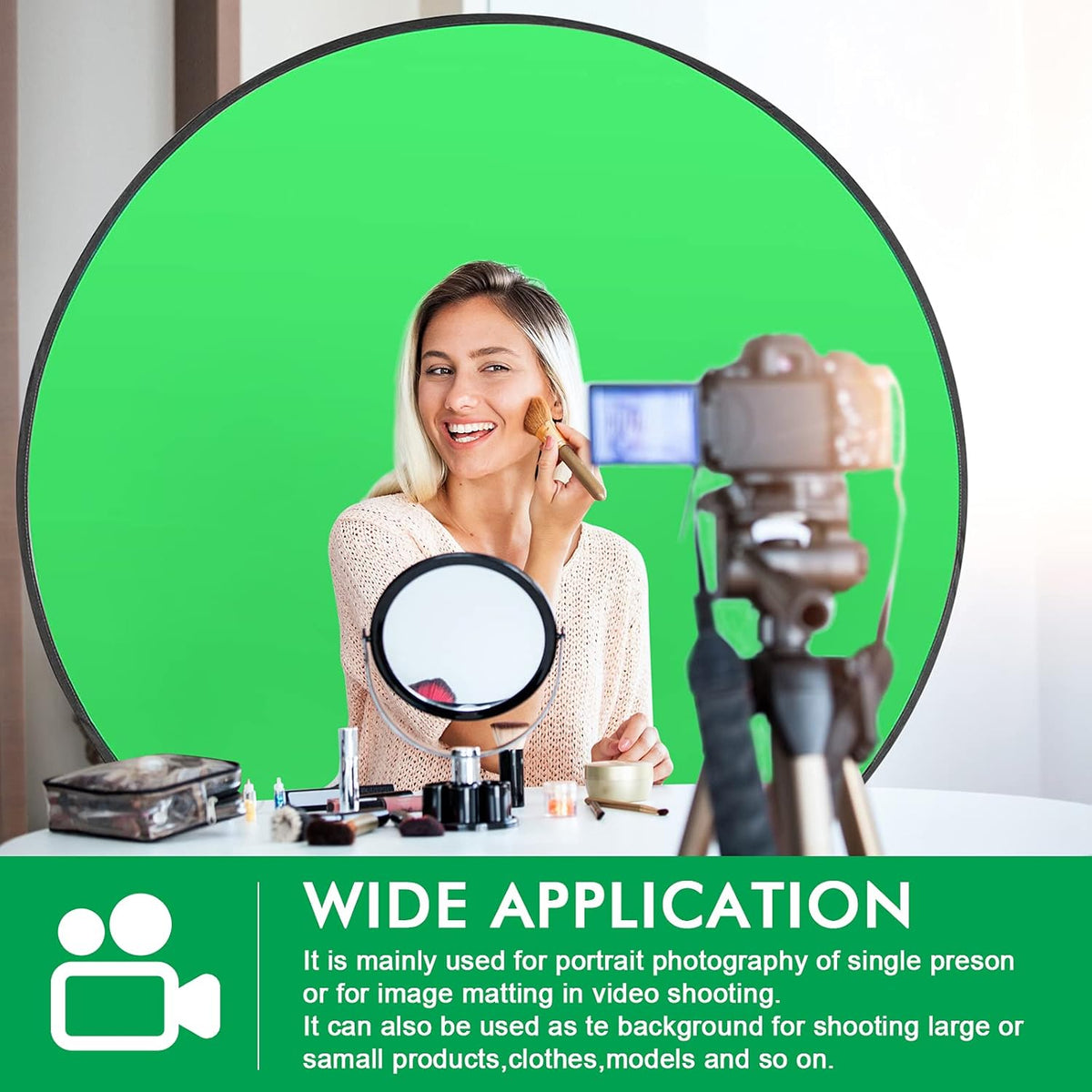 Green Screen Chroma Background For Chair 150cm