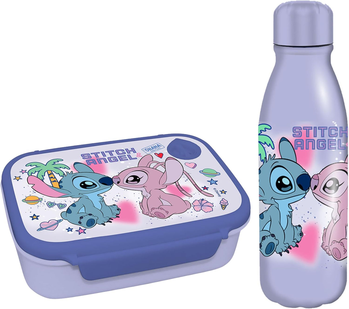Must Disney Stitch & Angel Lunch Set must