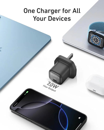 Anker Charger 20W 1C Black