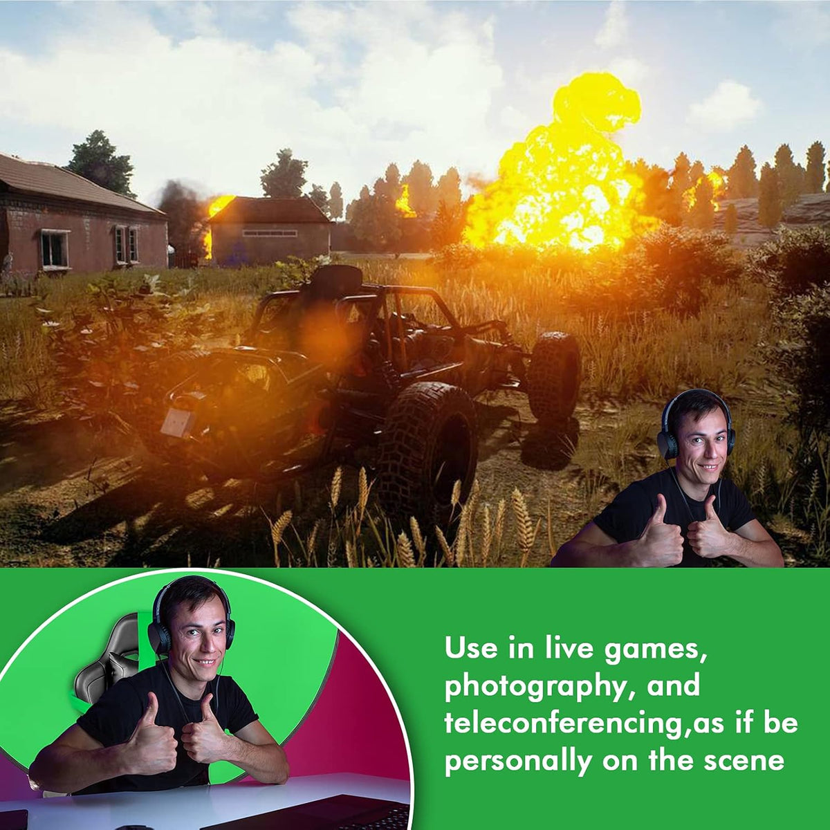 Green Screen Chroma Background For Chair 150cm