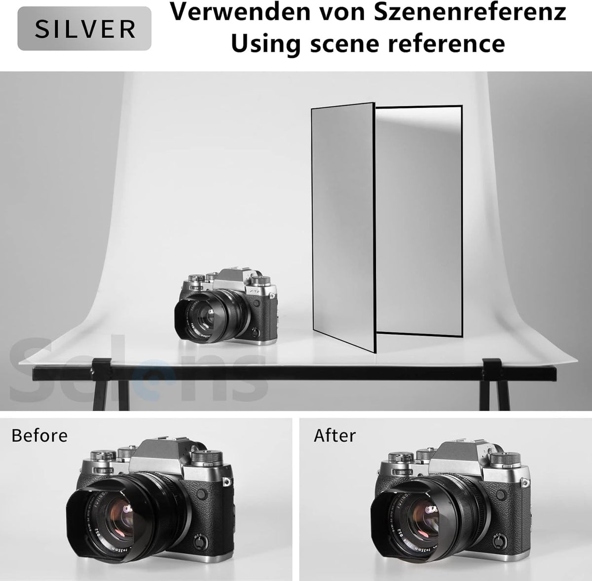 4 in 1 Light Reflector Photography Cardboard