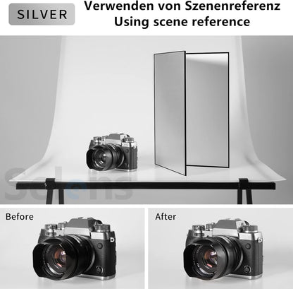 4 in 1 Light Reflector Photography Cardboard