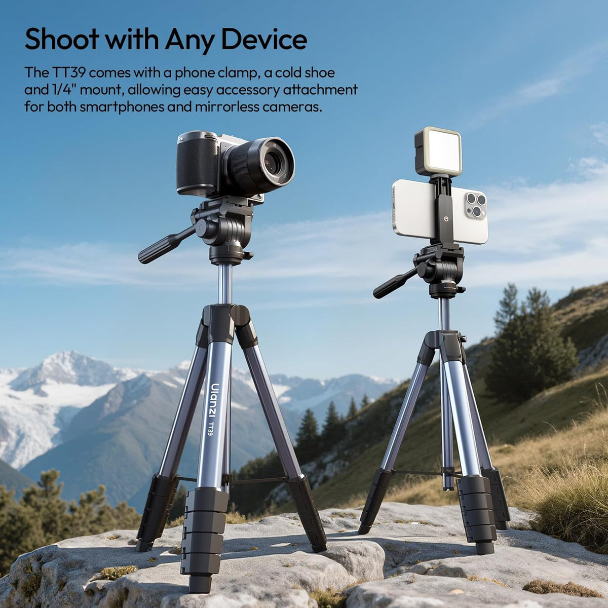 Ulanzi Travel Video Tripod
