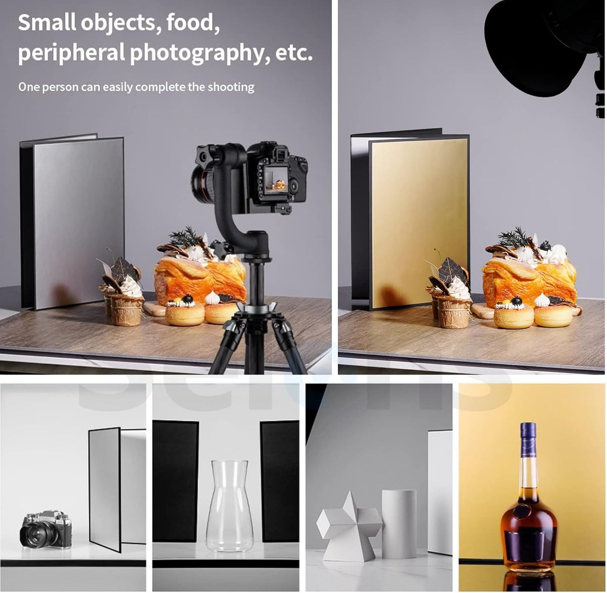 4 in 1 Light Reflector Photography Cardboard