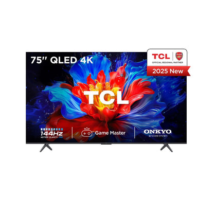 TCL QLED 75" UHD 144 NATIVE GOOGLE TV
