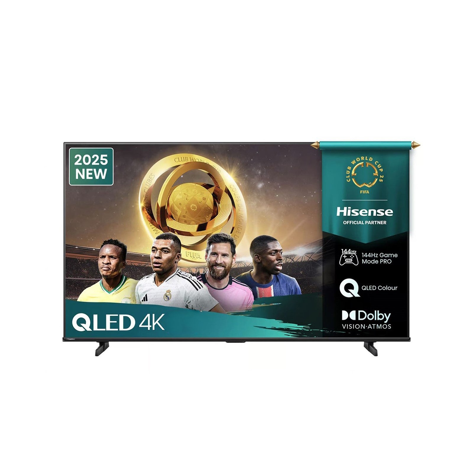 HISENSE 75" 144Hz VRR QLED Gaming VIDAA Smart TV