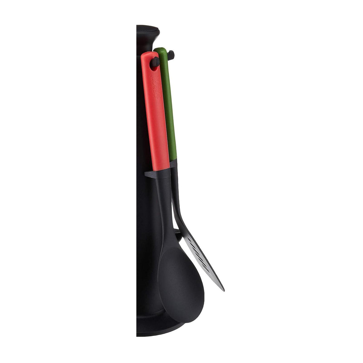Joseph Joseph Duo Utensil Set with Storage Stand, Multicolour (5 Piece)