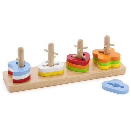 Puzzle with Shapes and Picots Atelier Du Bois