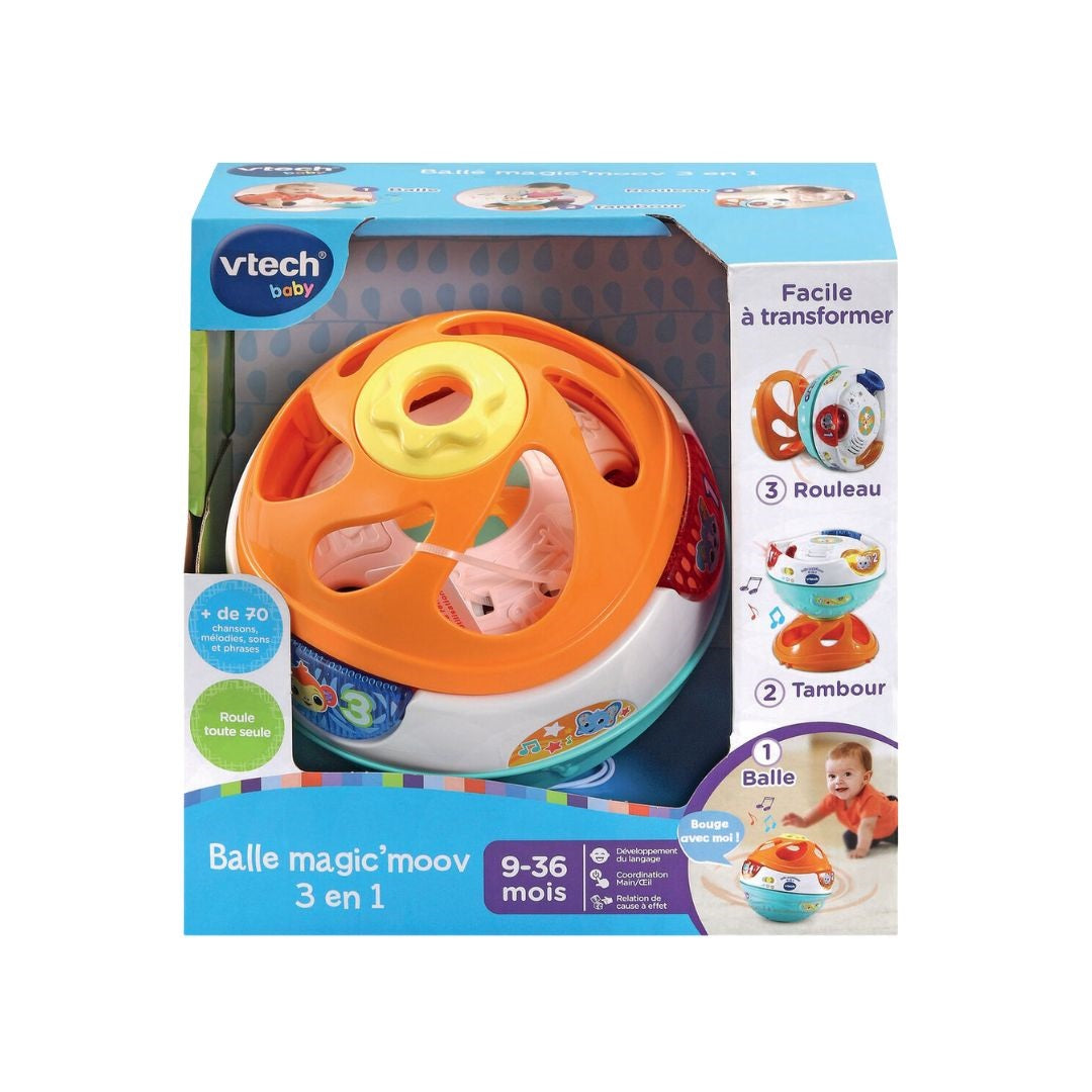 Vtech Balle Magic Moov 3 En 1