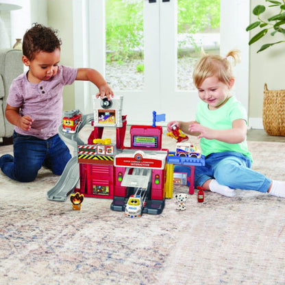 Vtech Tut Tut Bolides Interactive Super Fire Station ( French ) Vtech
