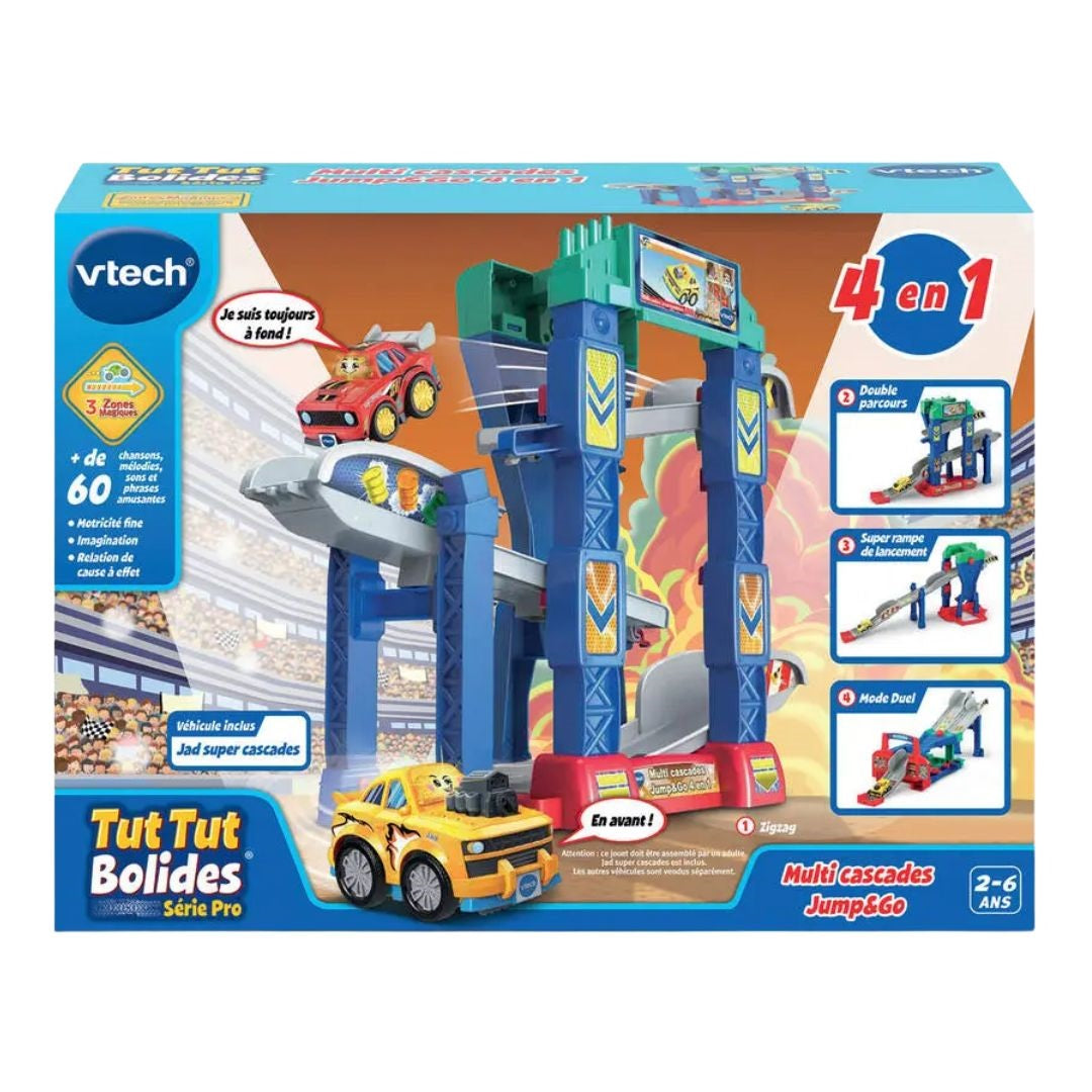 Vtech Tut Tut Bolides Multi Cascades Jump et Go Vtech