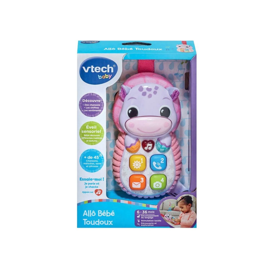 Vtech Allô Bébé Toudoux Pink Phone Vtech
