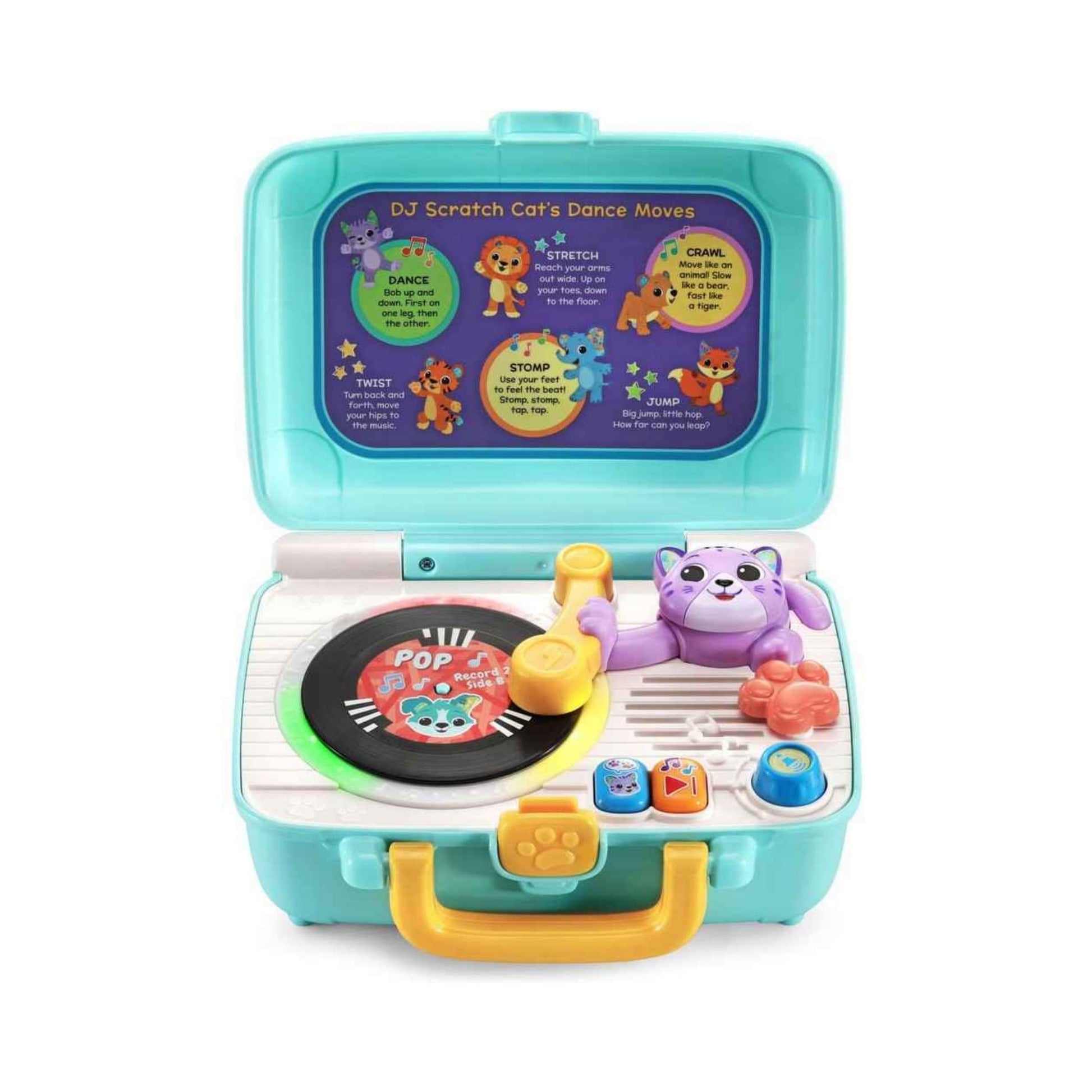 Vtech Dj Scratch Cat Record Player