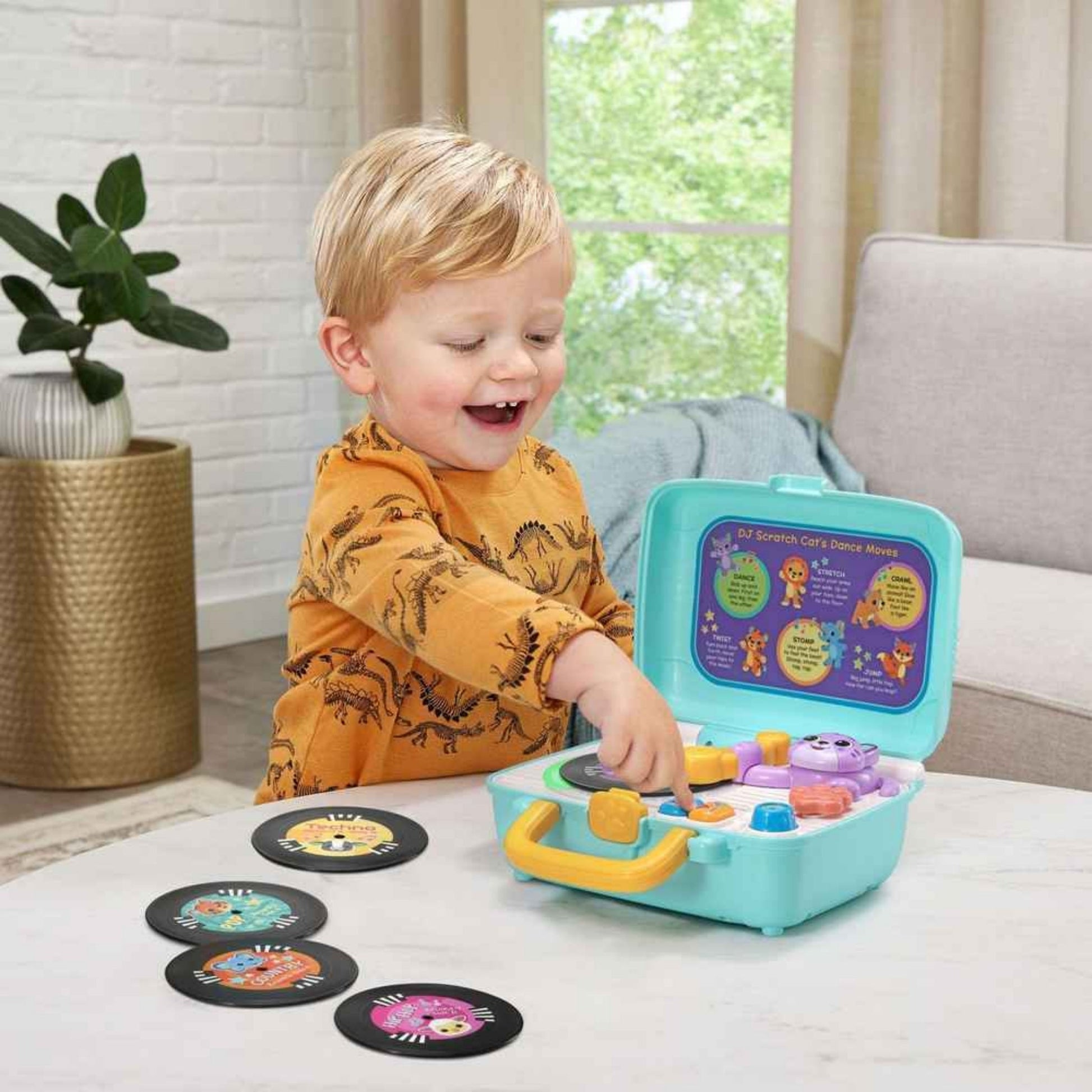 Vtech Dj Scratch Cat Record Player