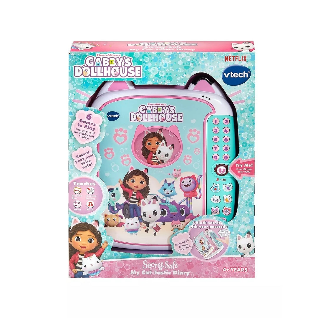 Vtech Gabby's Dollhouse Secret Safe My Cat-tastic Diary Vtech