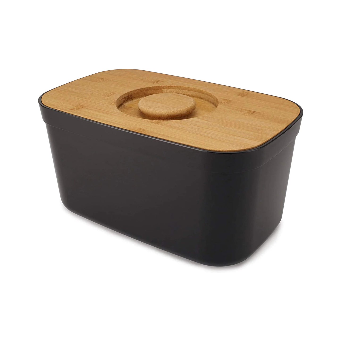 Bread Bin With Cutting Board Black JOSEPH