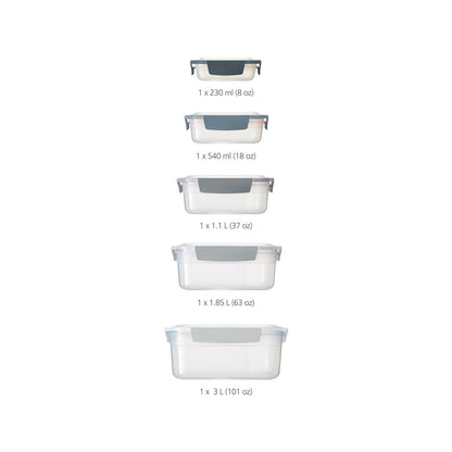 Nest Lock 5pc Storage Sky JOSEPH