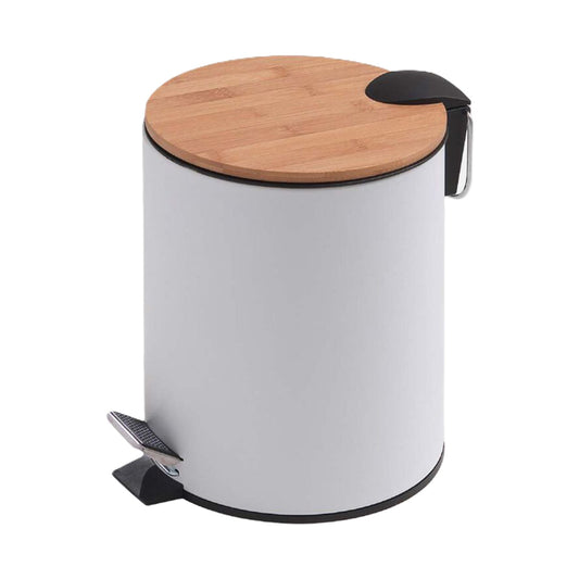 PEDAL BIN WOODEN COVER 20LT - Abed Tahan