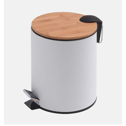 PEDAL BIN WOODEN COVER 20LT