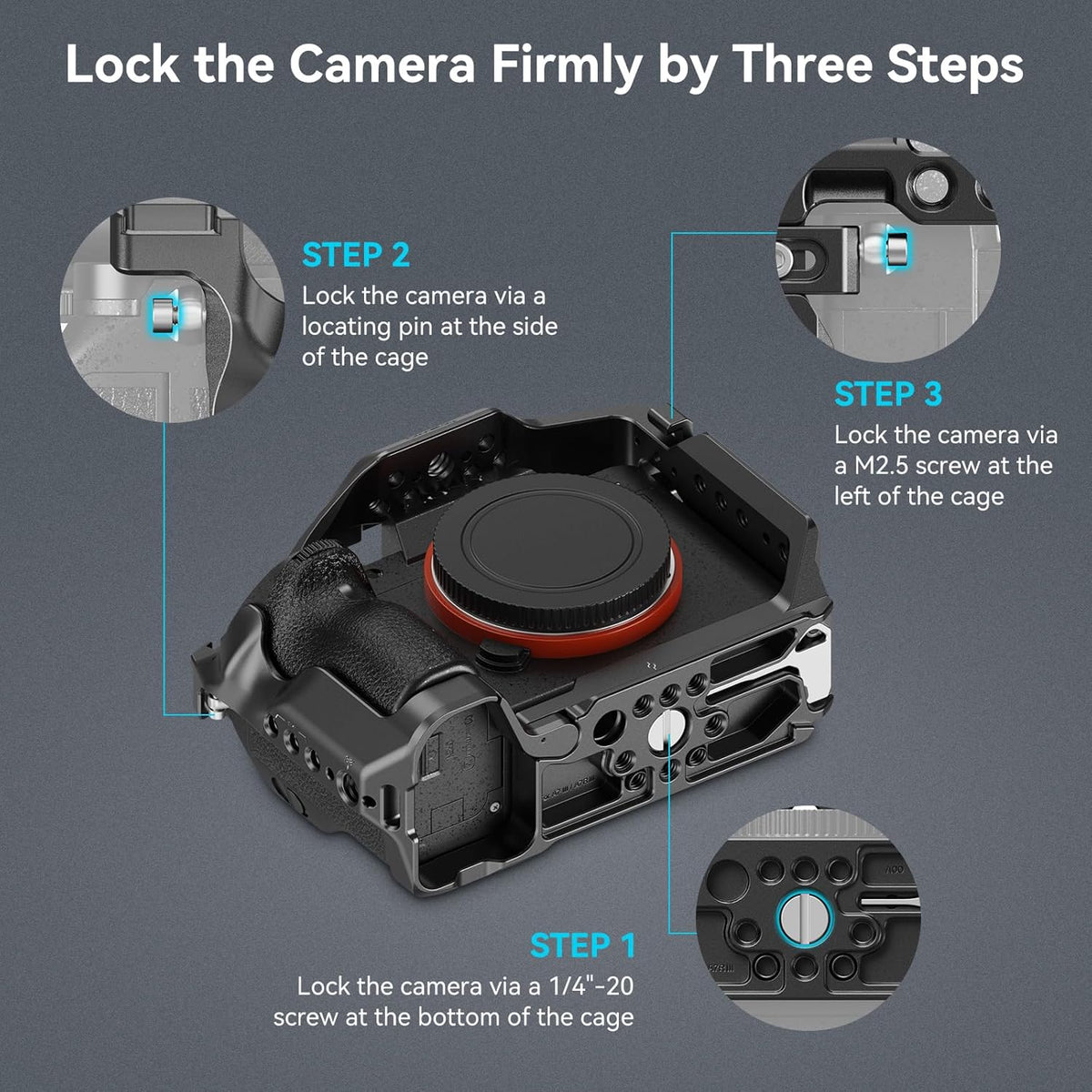 SmallRig Full Camera Cage for Sony A7 III & A7R III