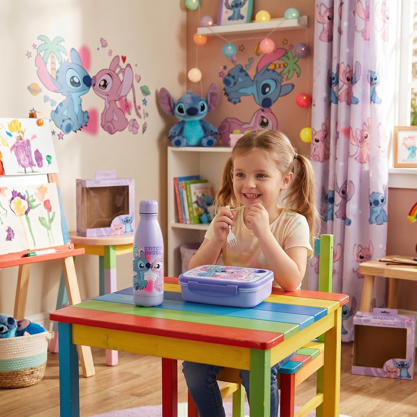 Must Disney Stitch & Angel Lunch Set must