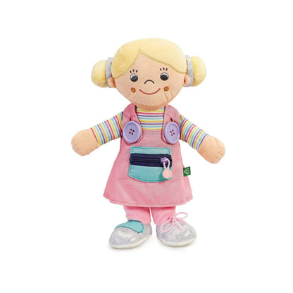 Early Learning Centre Learn To Dress Lilly Soft Rag Doll Early Learning Centre