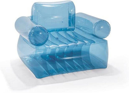Transparent Blue Armchair Intex