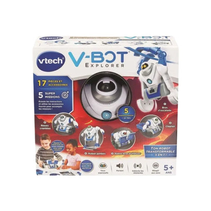 Vtech V-Bot Explorer Mon Robot 5 En 1 Vtech