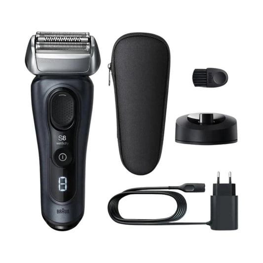 Braun Wet & Dry Shaver with Charging Stand & Travel Case