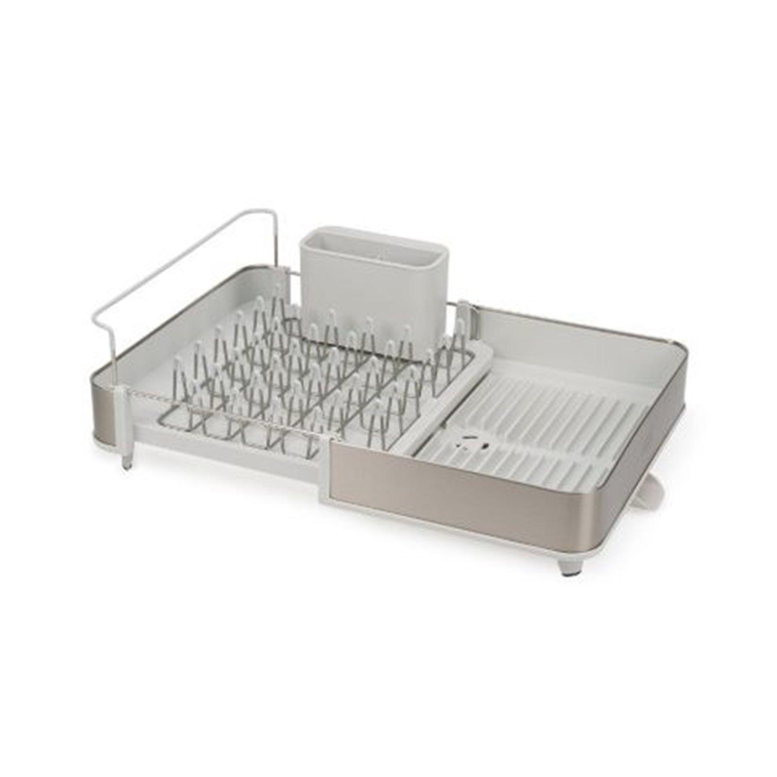 Joseph Joseph Extend Steel Dish Rack Light Stone