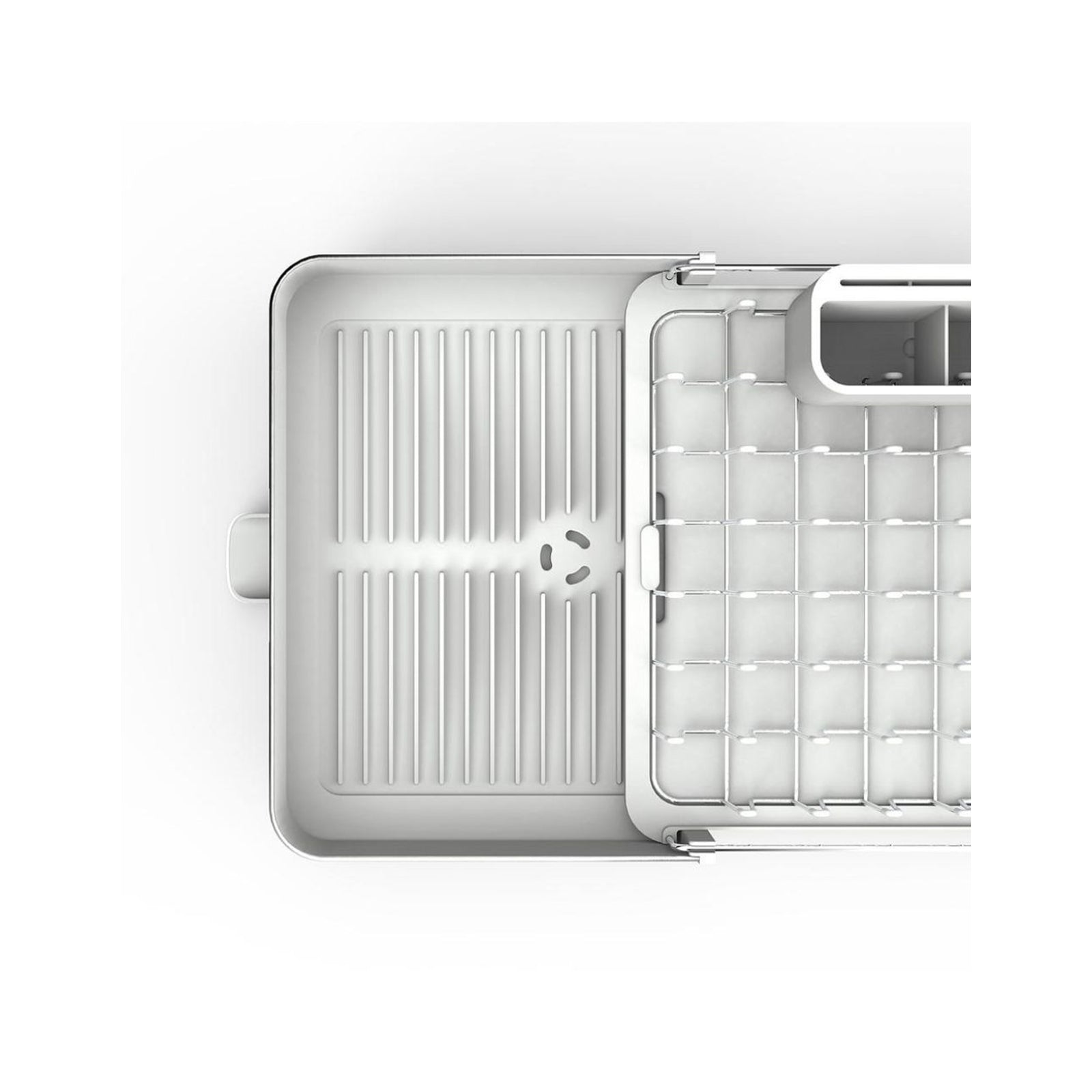 Joseph Joseph Extend Steel Dish Rack Light Stone