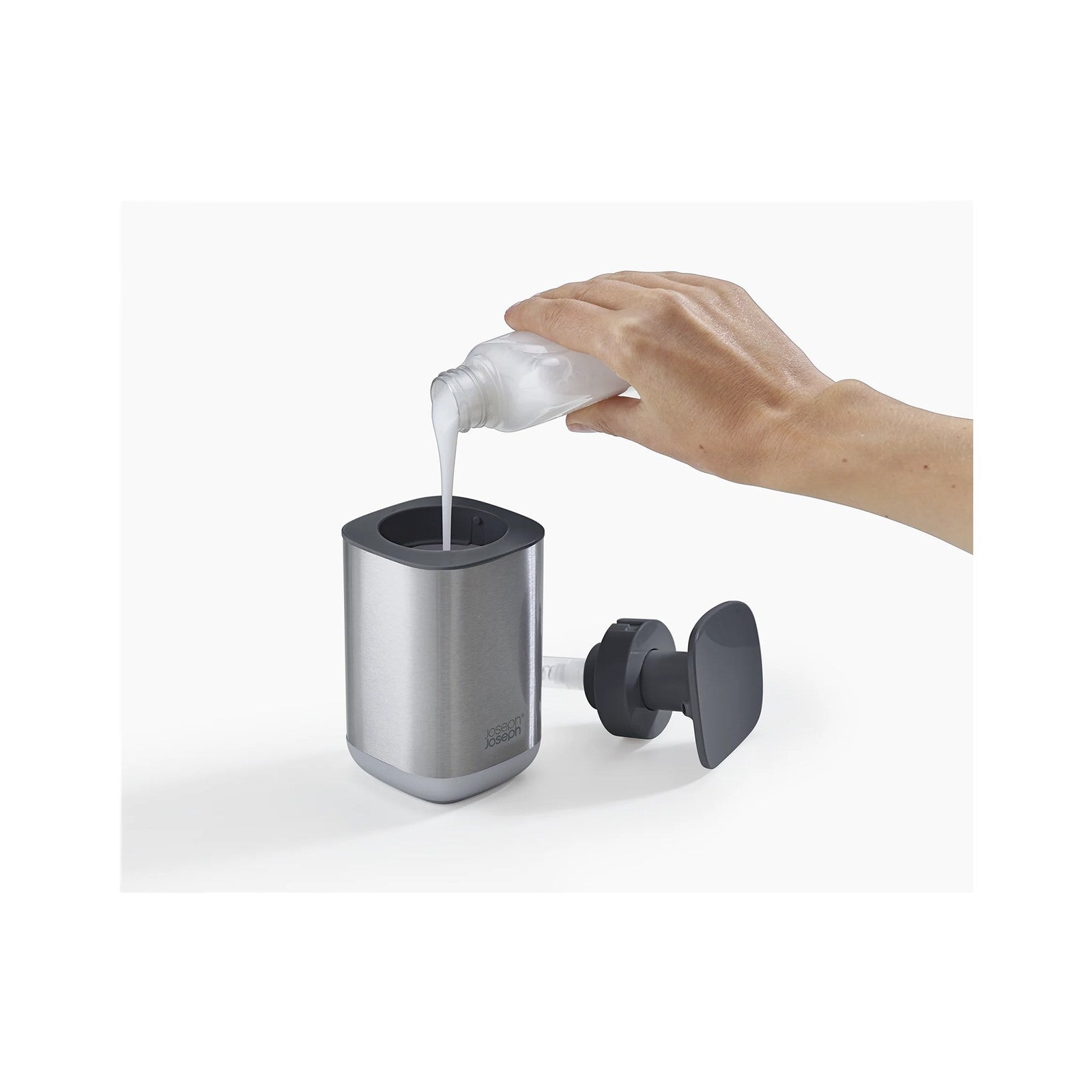 Set includes stainless-steel dish rack