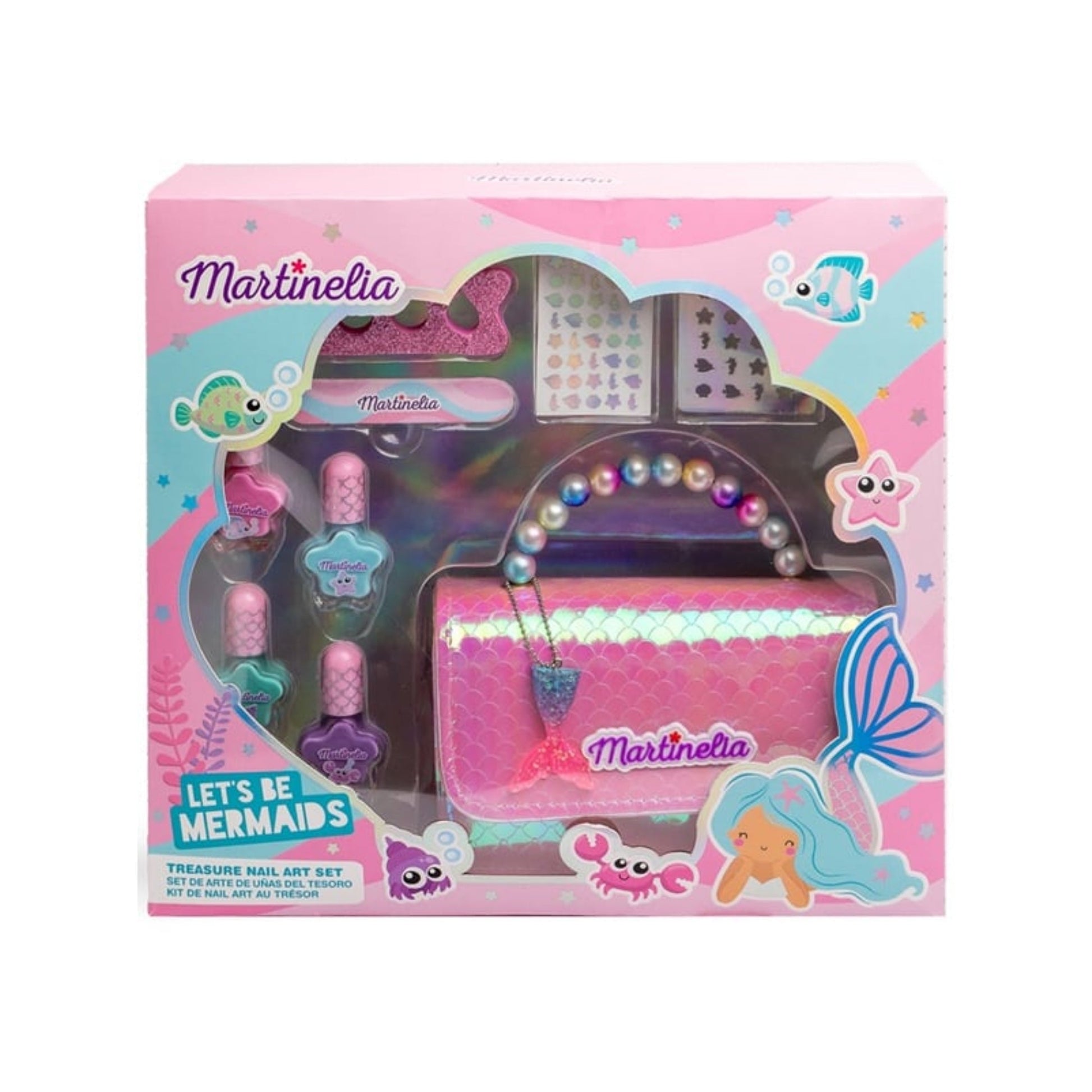 Martinelia Let's Be Mermaids Treasure Nail Art Set