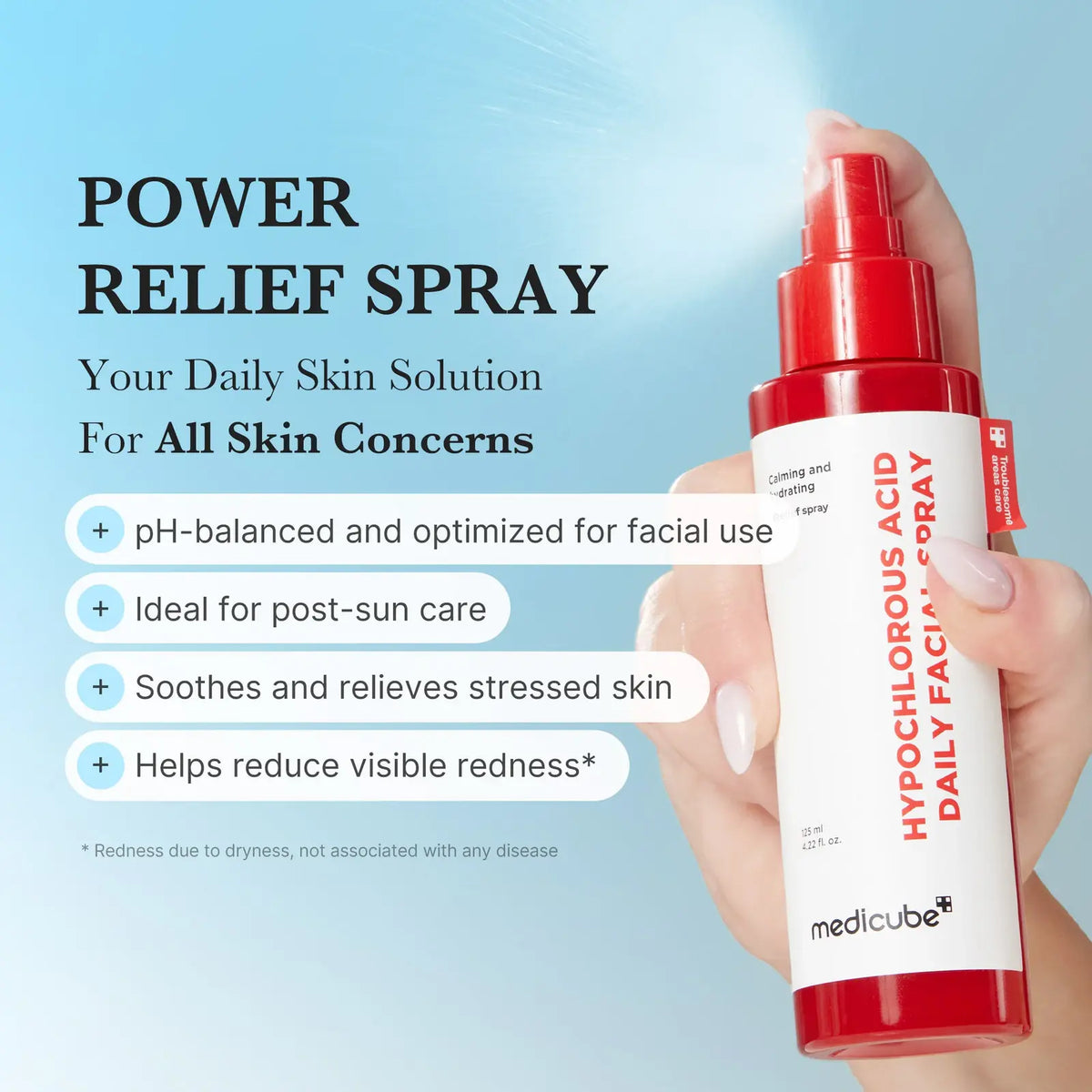 Hypochlorous Acid Daily Facial Spray 125 ML
