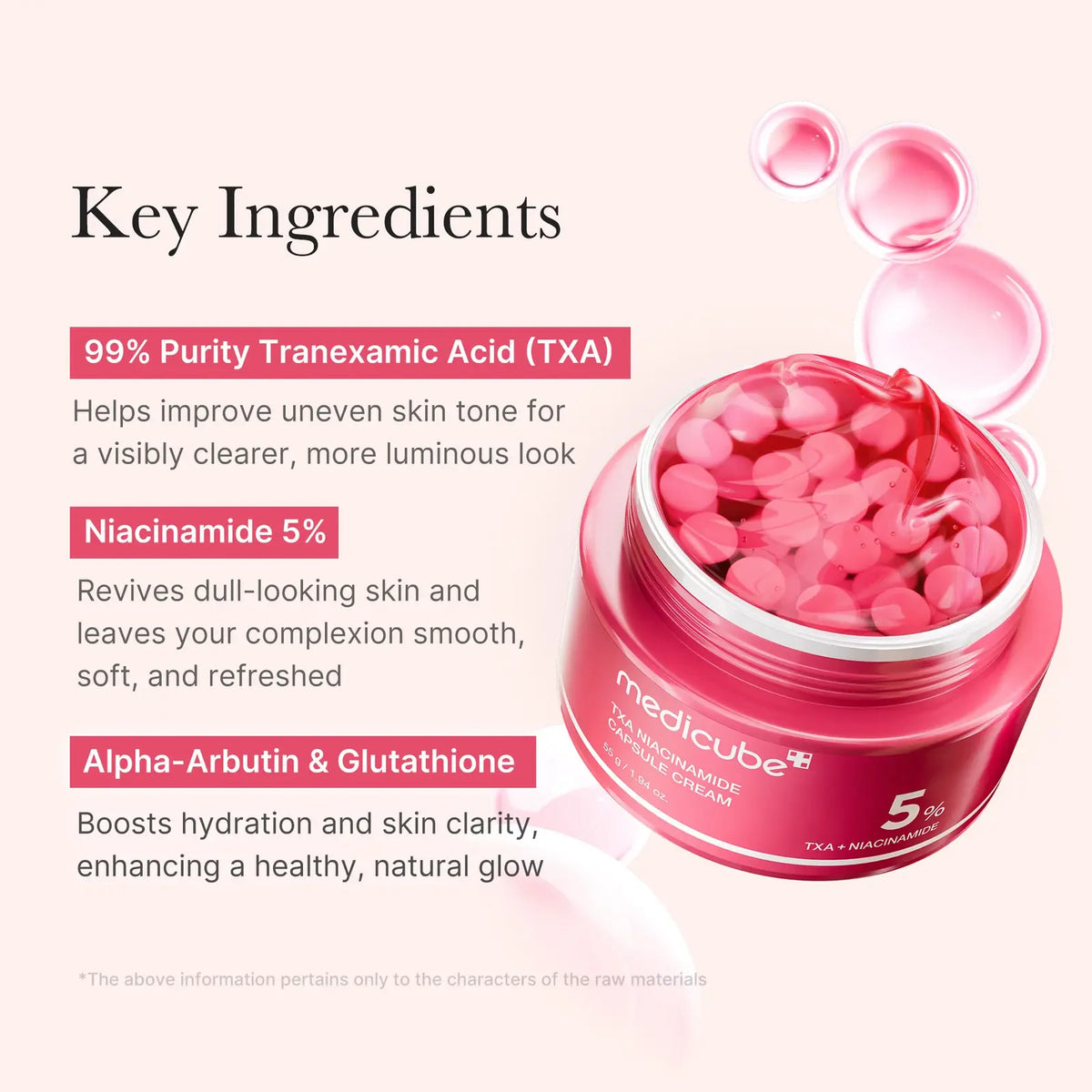 TXA Niacinamide Capsule Cream 55G MEDICUBE