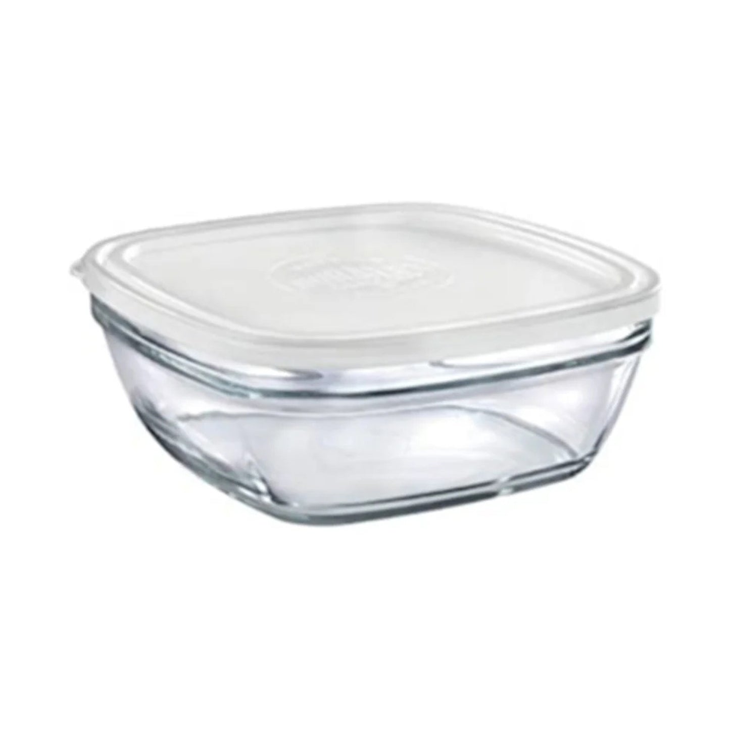 Duralex Freshbox Clear Square 9 cm + Frosted Lid - 15 cl