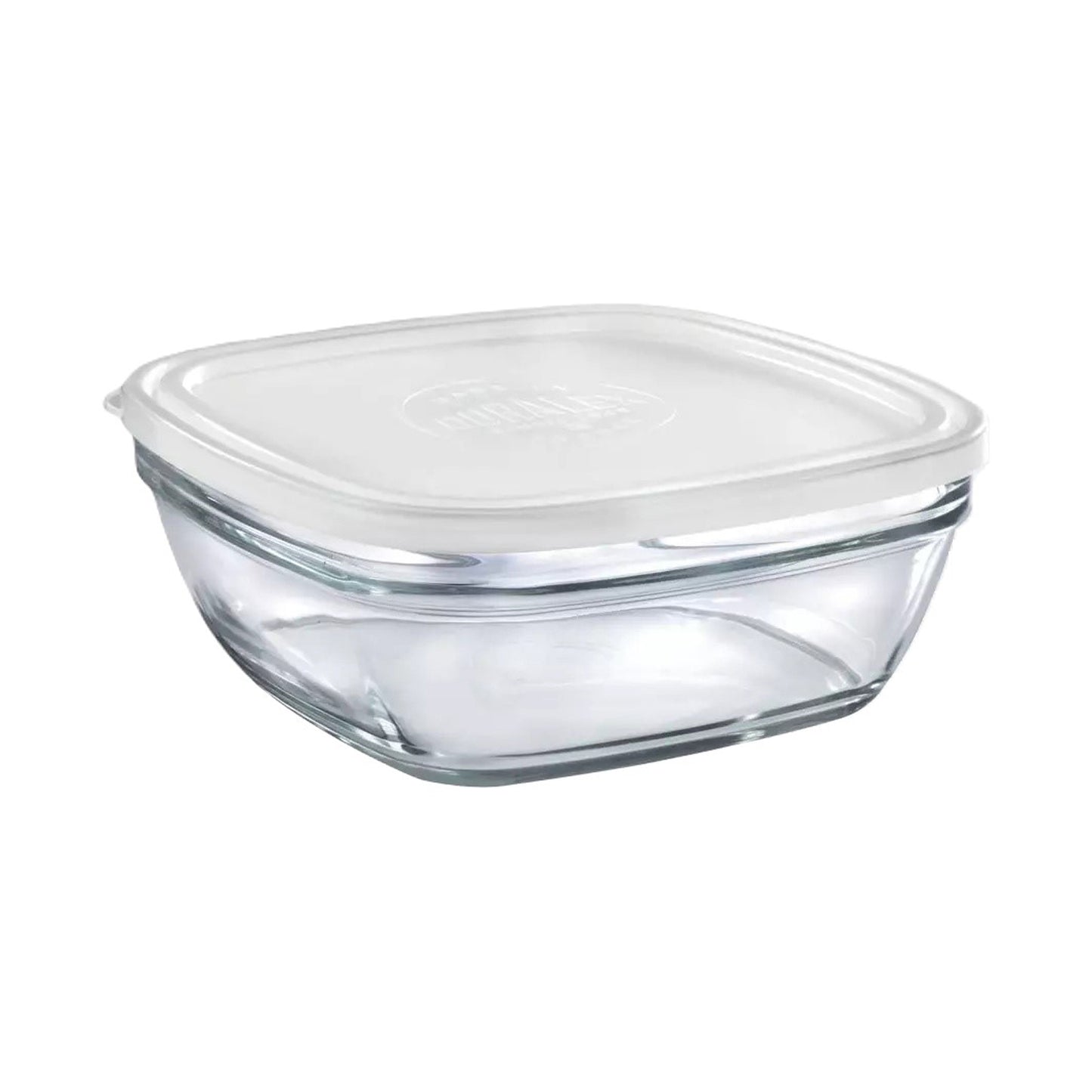 Duralex Freshbox Clear Square 11 cm + Frosted Lid - 30 cl