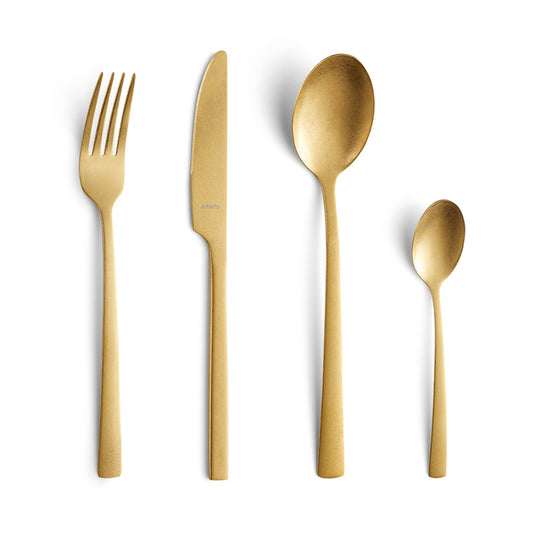 Manille PVD - Cutlery Set Of 16pcs Gold