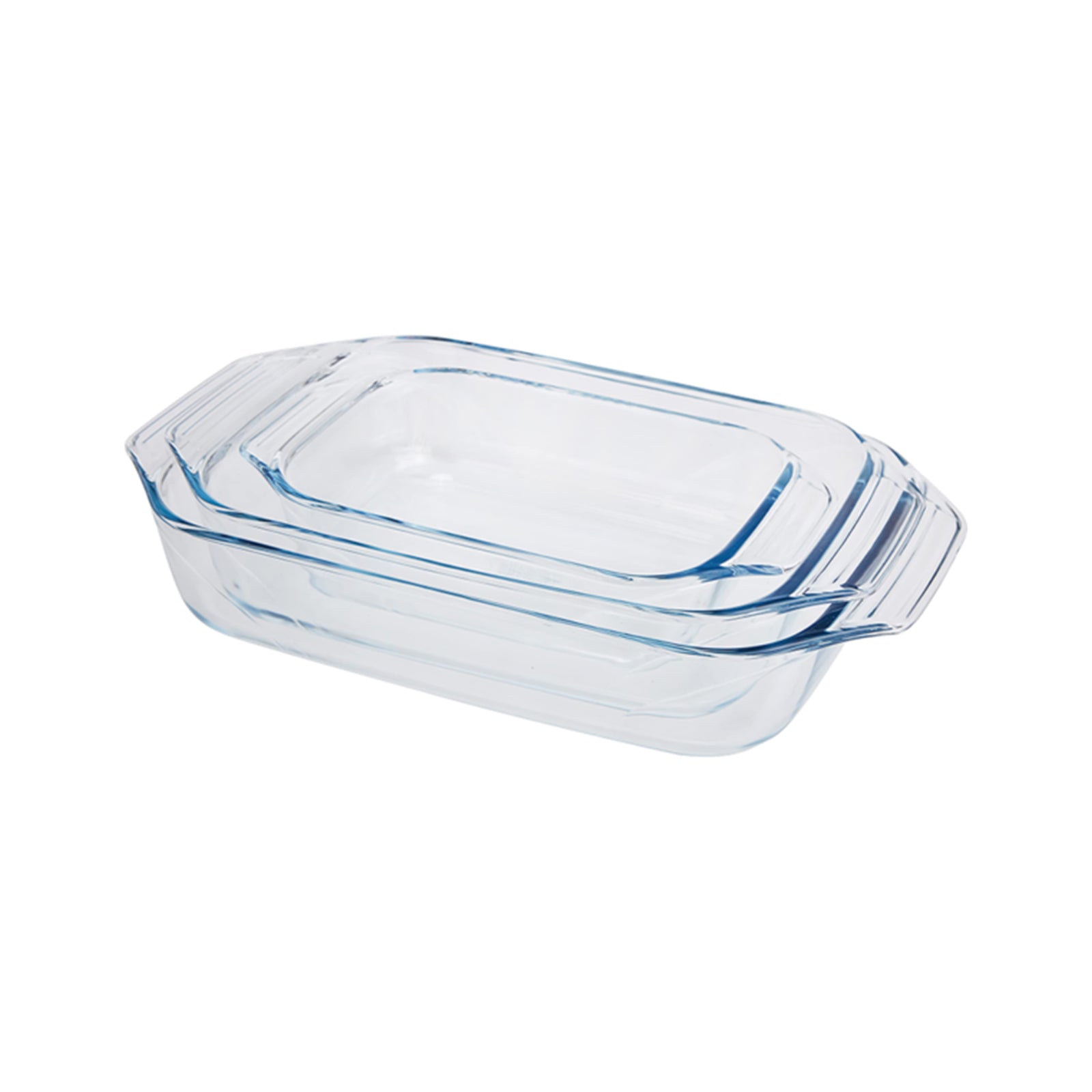 Pyrex Rectangular Roaster setx3