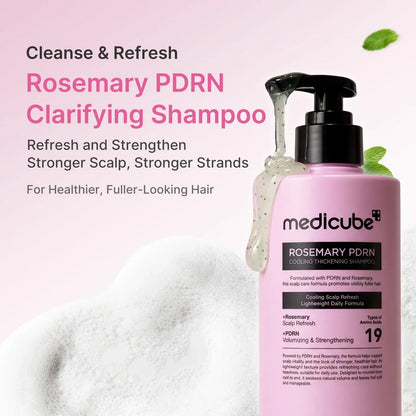 Rosemary PDRN Cooling Thickening Shampoo MEDICUBE
