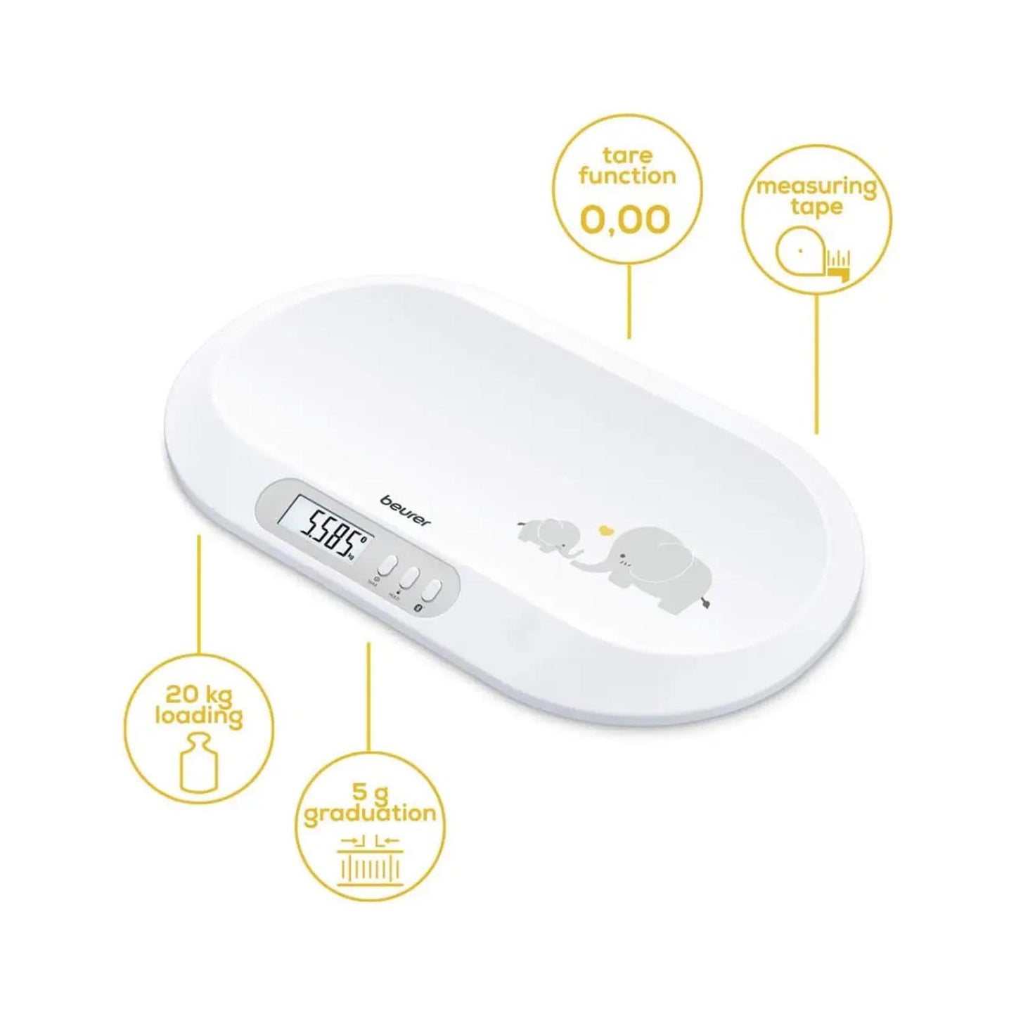Beurer BY90 Baby Scale