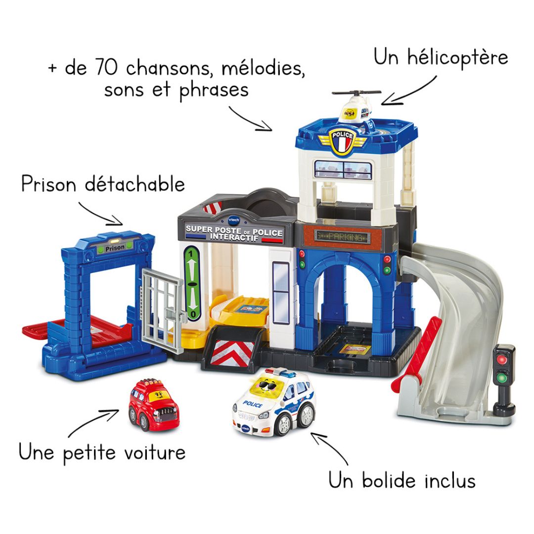 Vtech Circuit Super Poste de Police Interactif Toy Vtech