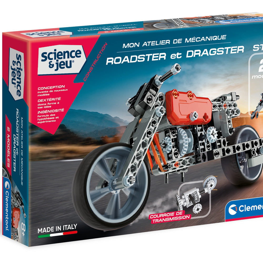 Clementoni Science & Jeu Roadster & Dragster Clementoni