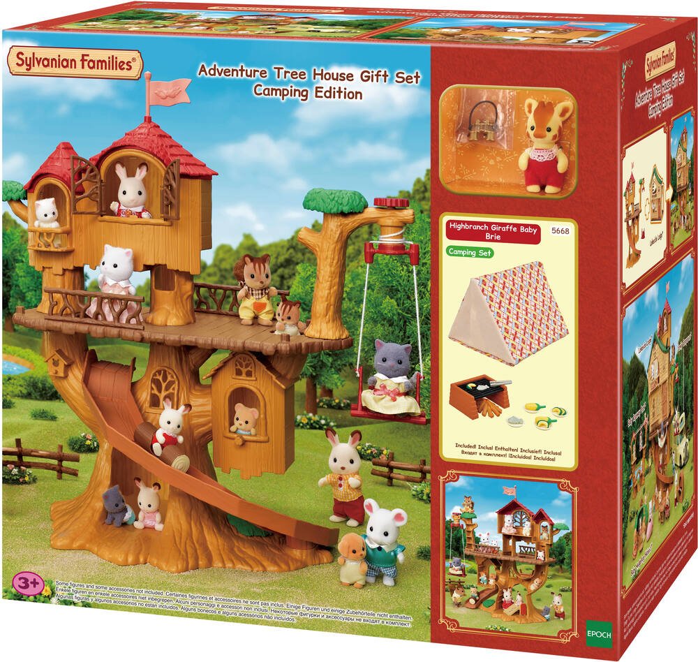 Sylvanian Families: Adventure Tree House Gift Set Sylvanian Families