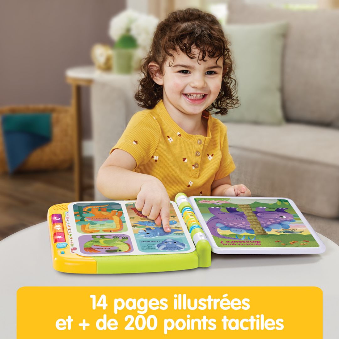 Vtech Le Grand Livre Interactif des Dinosaures Vtech