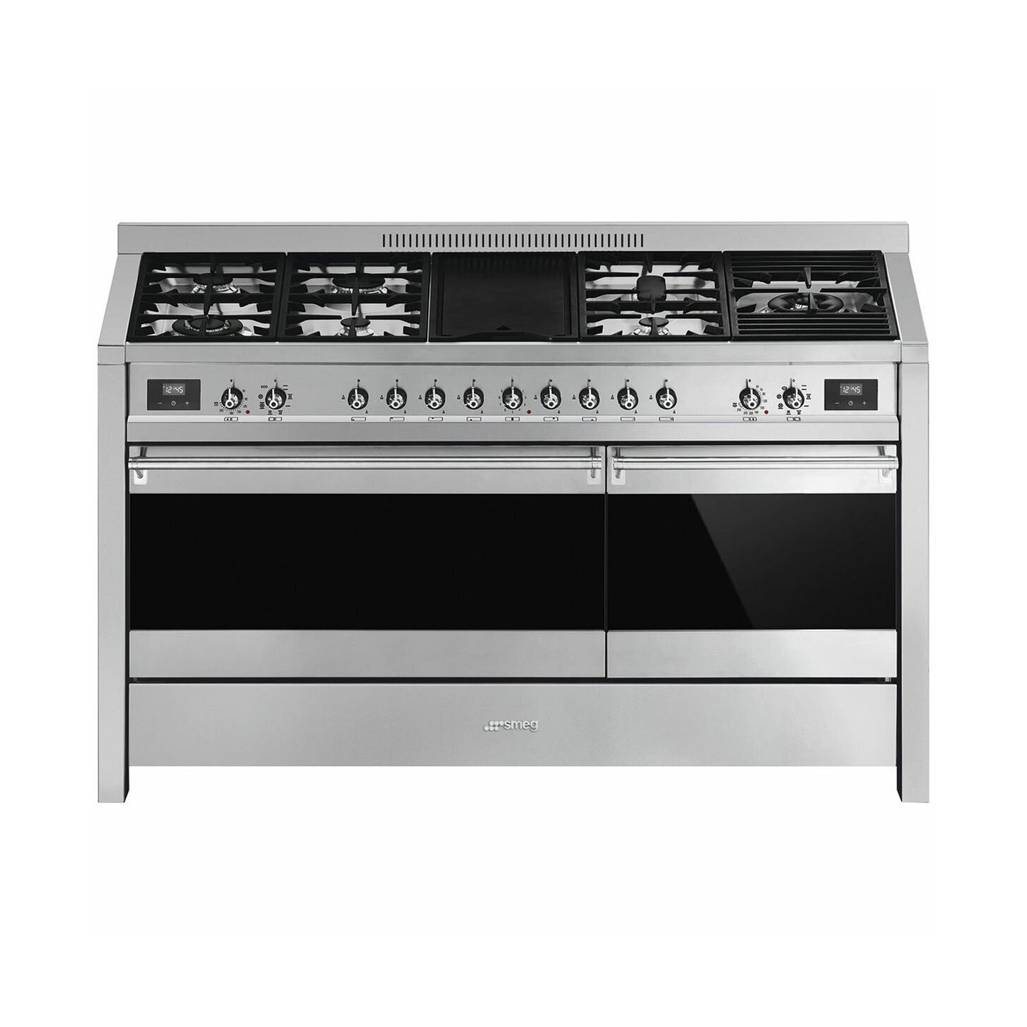 SMEG Professional Cooker 150cm Cast Iron Safety Double ovens