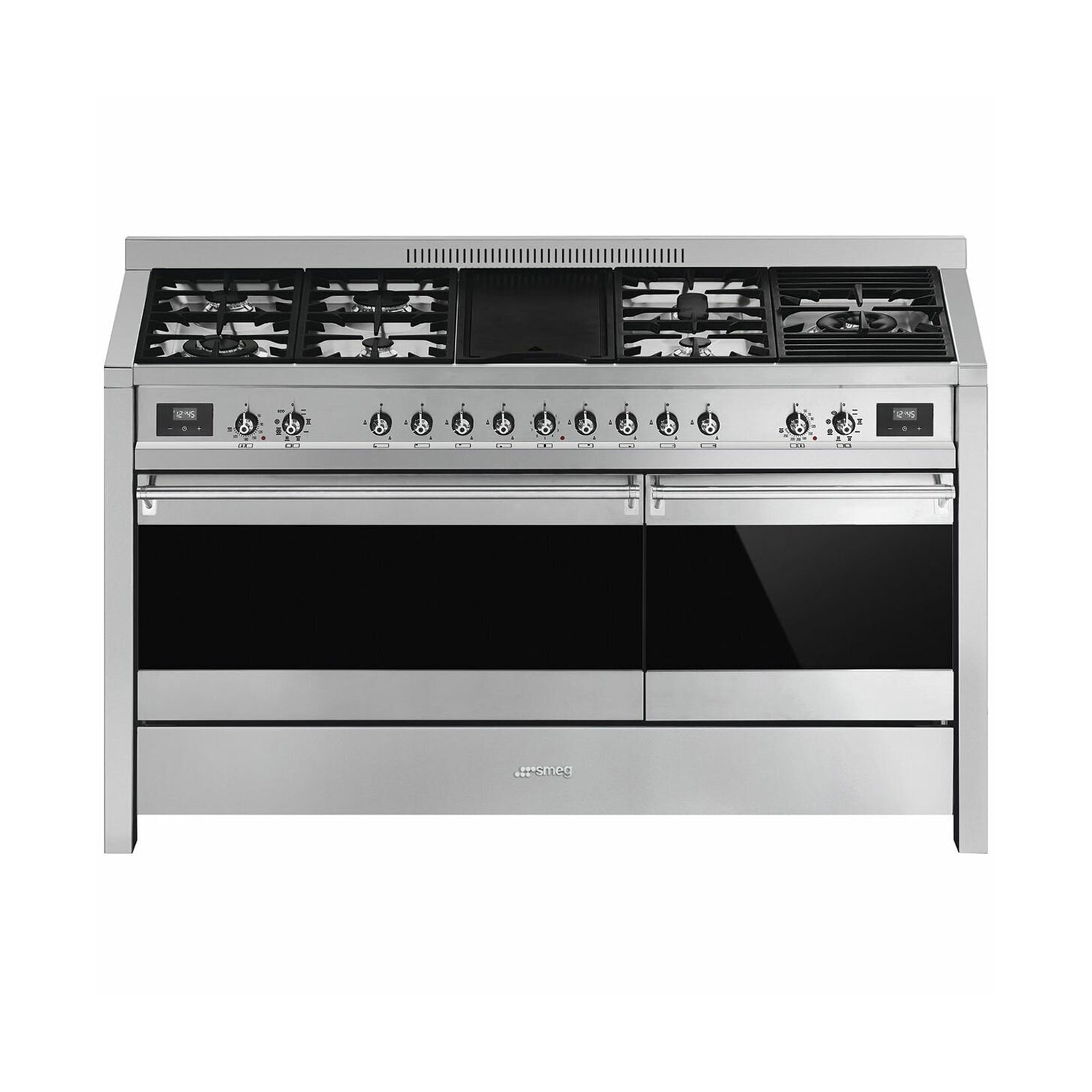 SMEG Professional Cooker 150cm Cast Iron Safety Double ovens