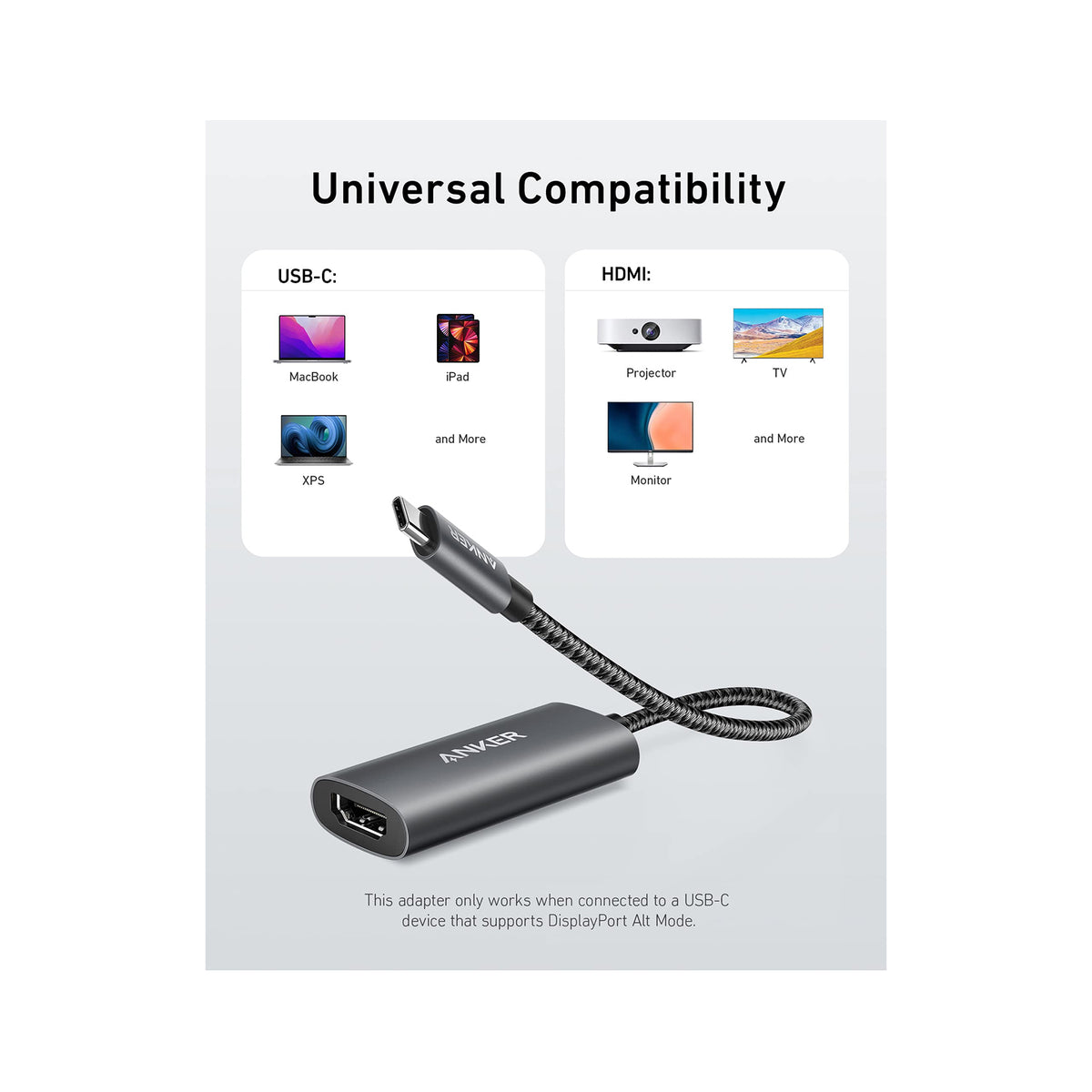 AMKER 518 USB-C Adapter (8K HDMI)